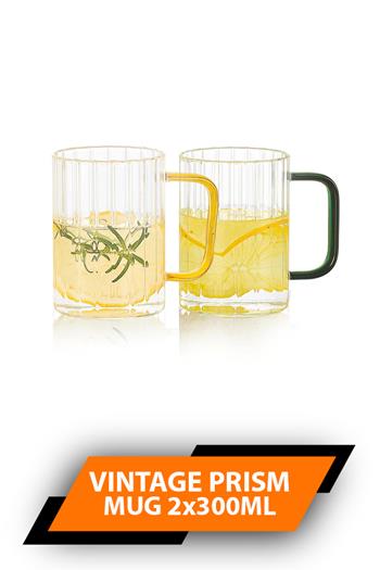 Signoraware Vintage Prism Mug 300ml Set Of 2 1913